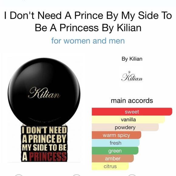 ( SOLD OUT) I don’t need a prince by my side to be a princess ( TYPE) perfume - Picture 3 of 3